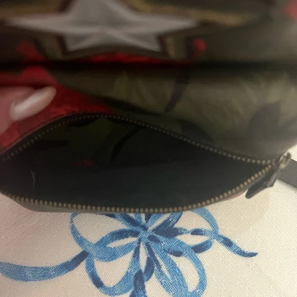 Coach Charlie Camouflage Rose Mini Backpack in Canvas - Picture 8 of 10